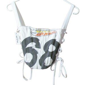 iamkoko.la Lace-up Sides Corset Hot Wheels 68 NWT - Size S/M